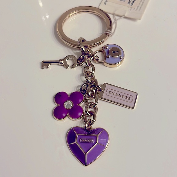 Coach Accessories - Coach Bag Charm Key Holder